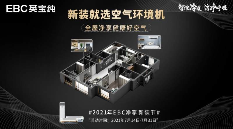 不僅能新風(fēng)除醛，EBC空氣環(huán)境機(jī)為新裝人群打造全屋好空氣